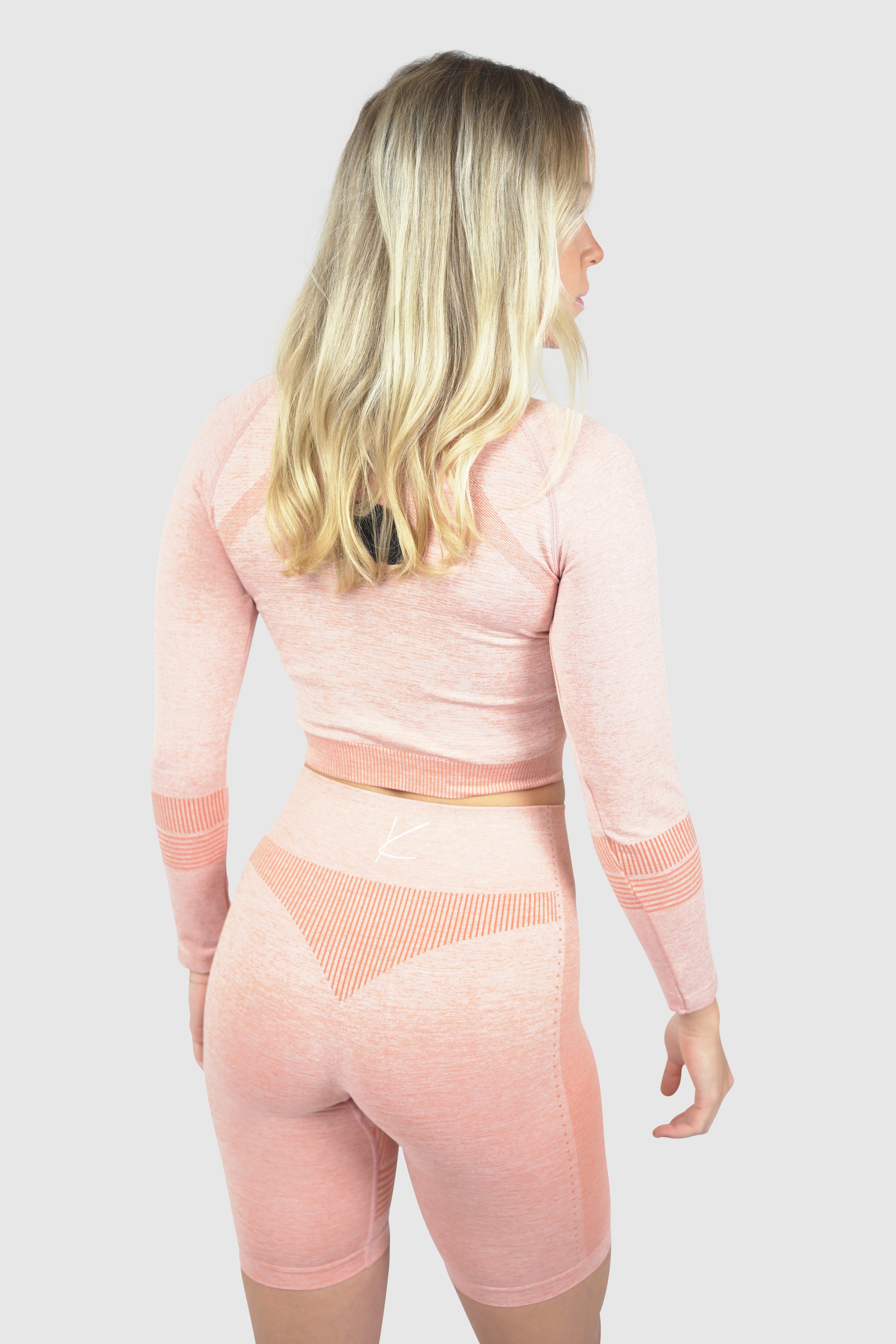 The Blush Flex Seamless Crop Top