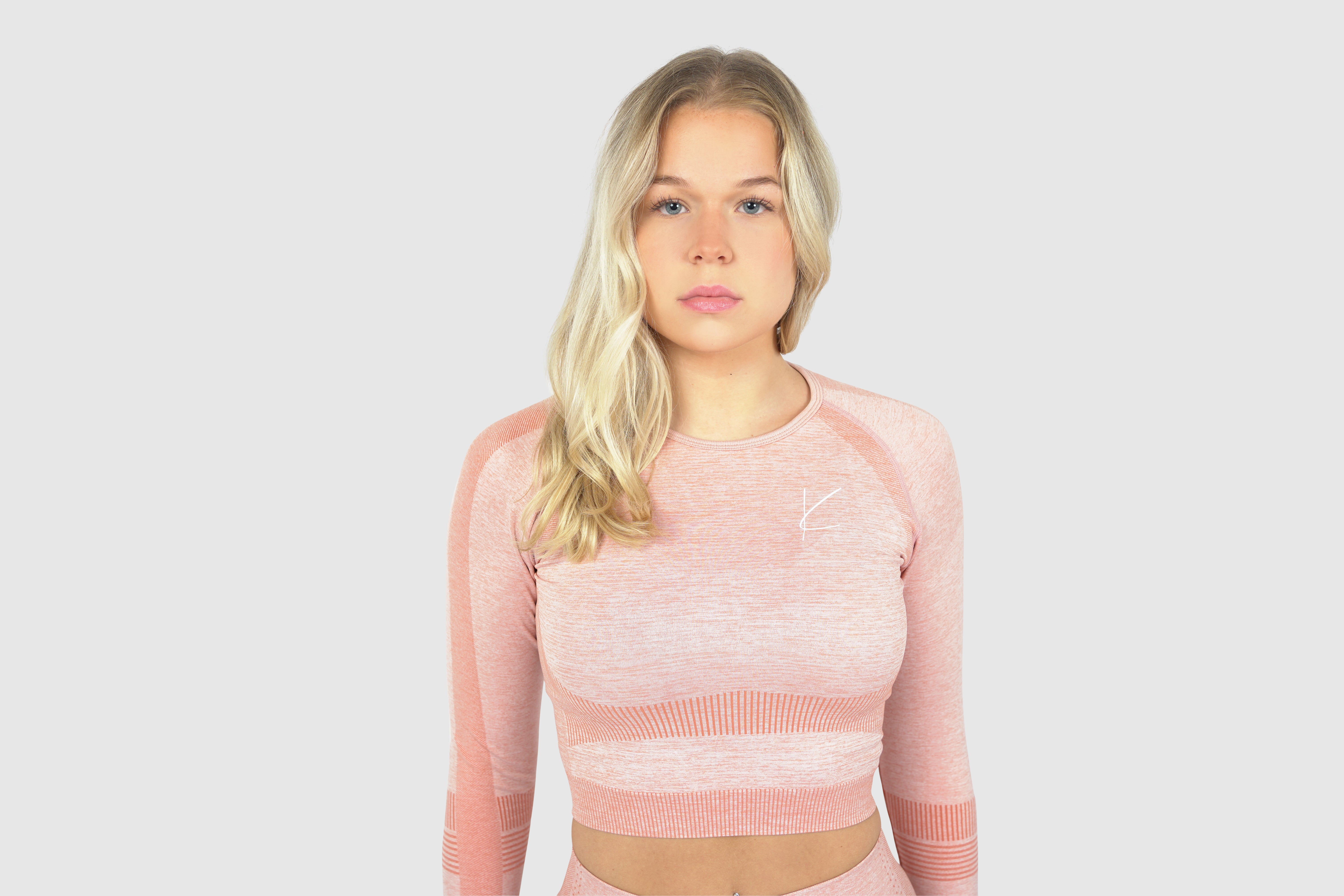 The Blush Flex Seamless Crop Top