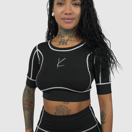 The Outline Flex Seamless Crop Top